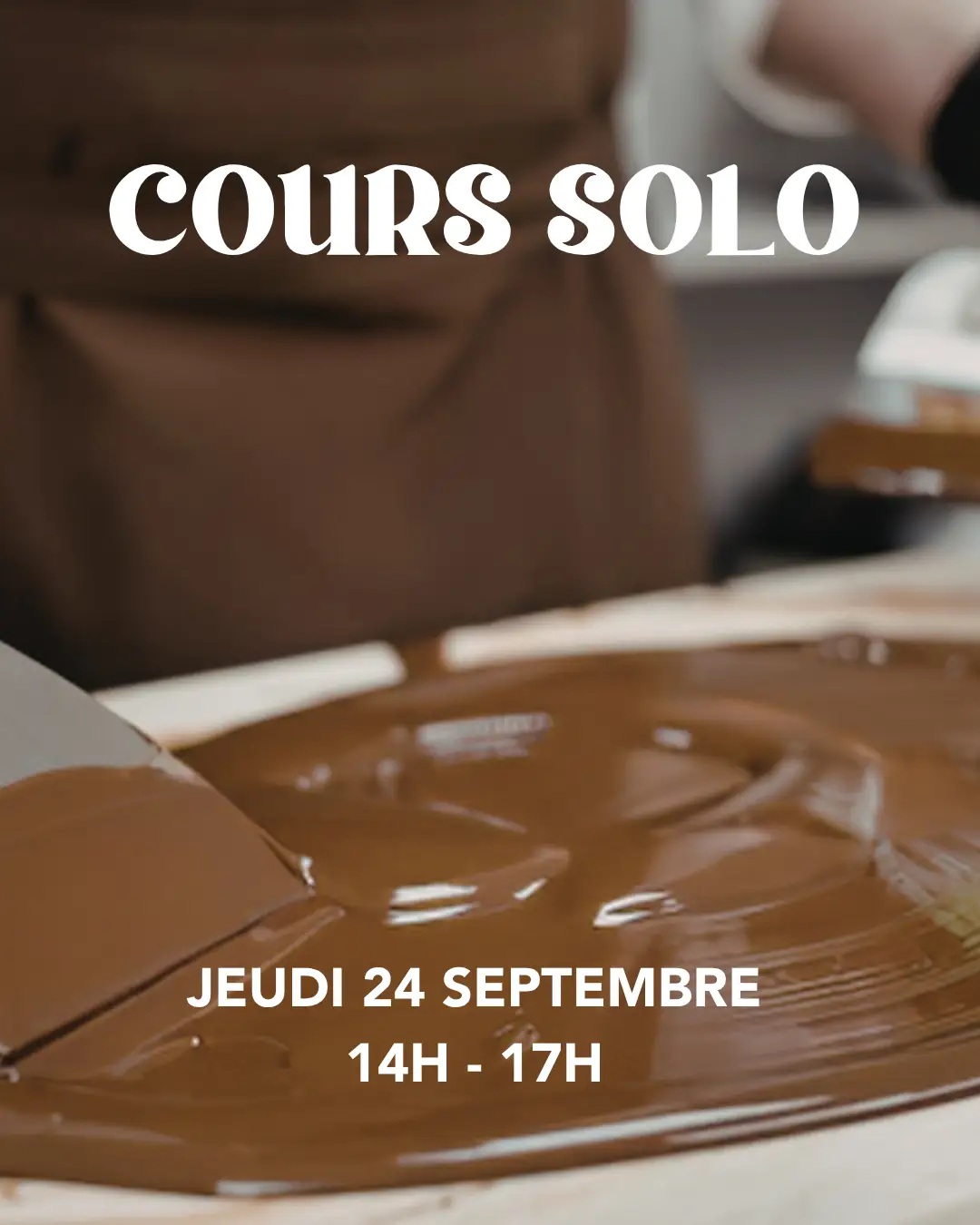 Cours solo INITIATION AU CHOCOLAT du 24/09