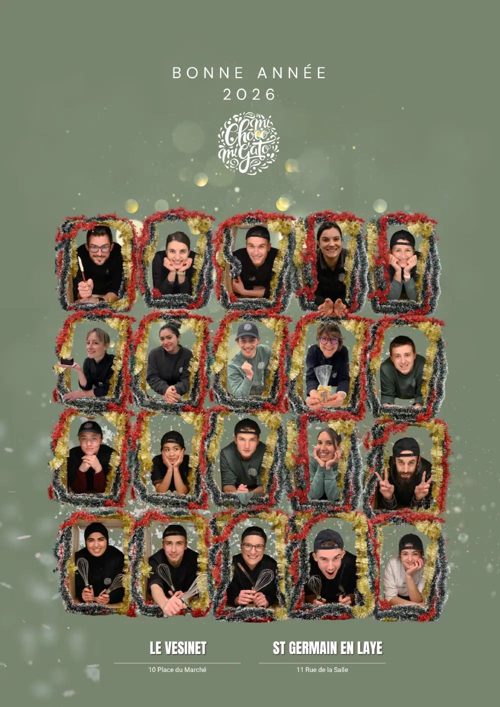 Cake du nouvel an 2026