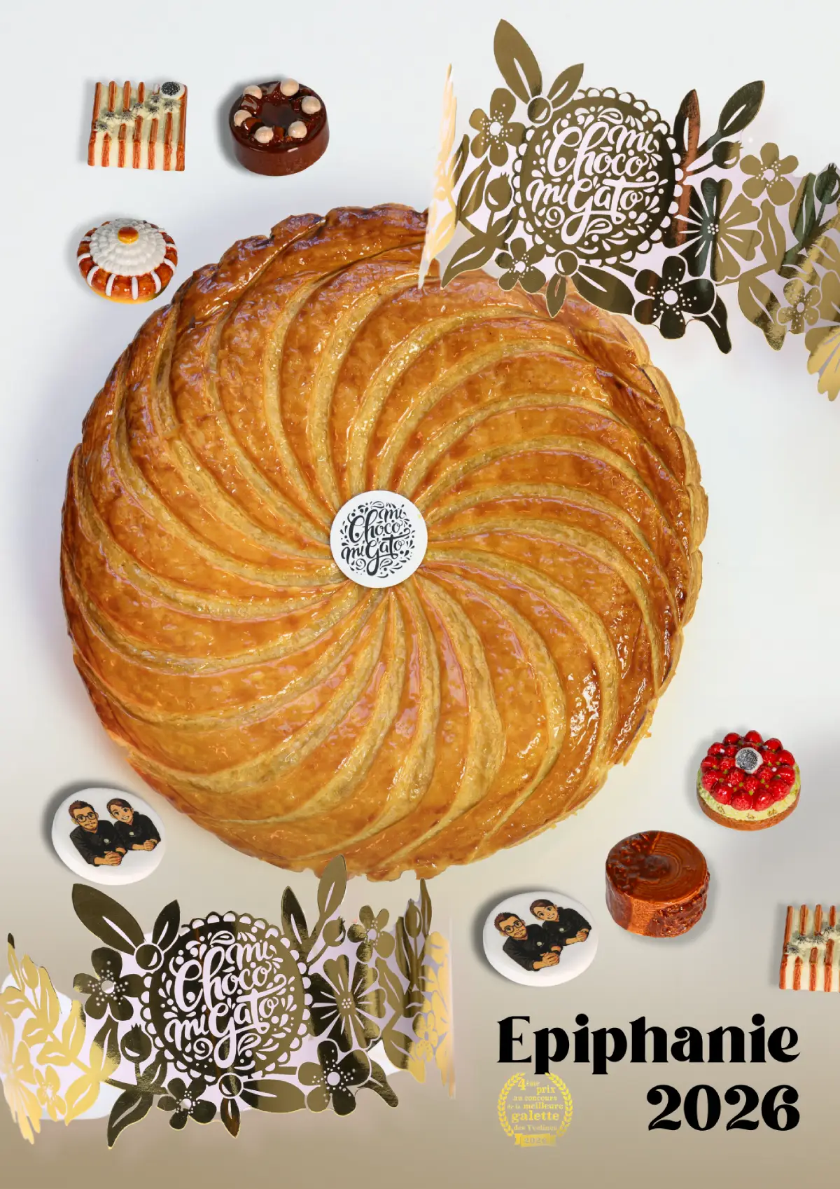 4ème prix au concours de la meilleure galette