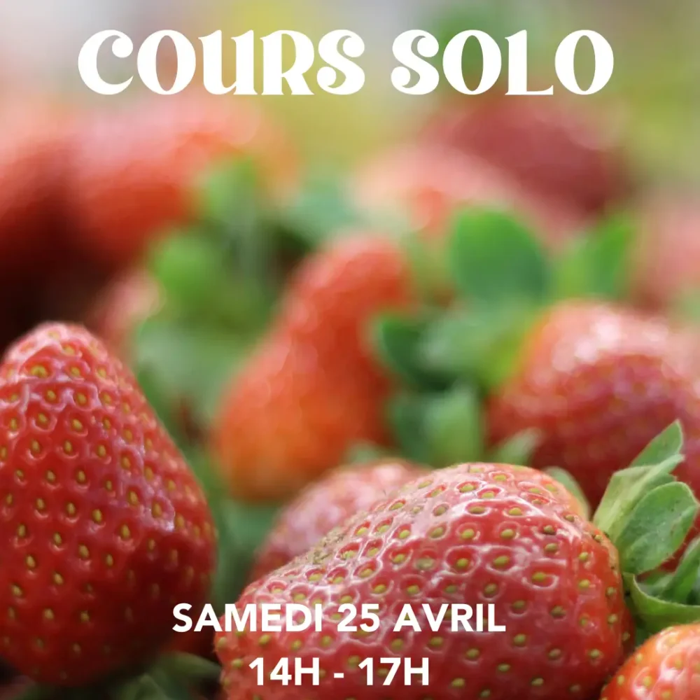Cours solo FRAISIER du 25/04