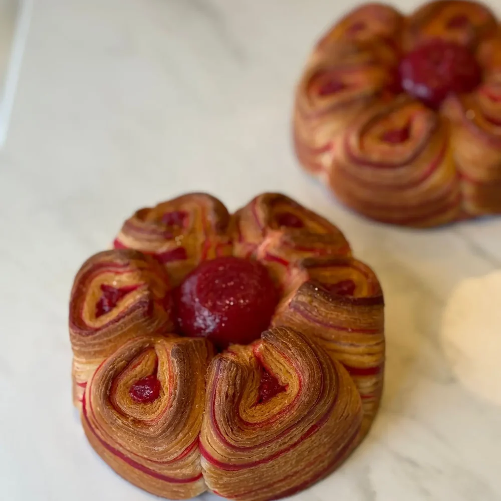 Viennoiserie fleurs