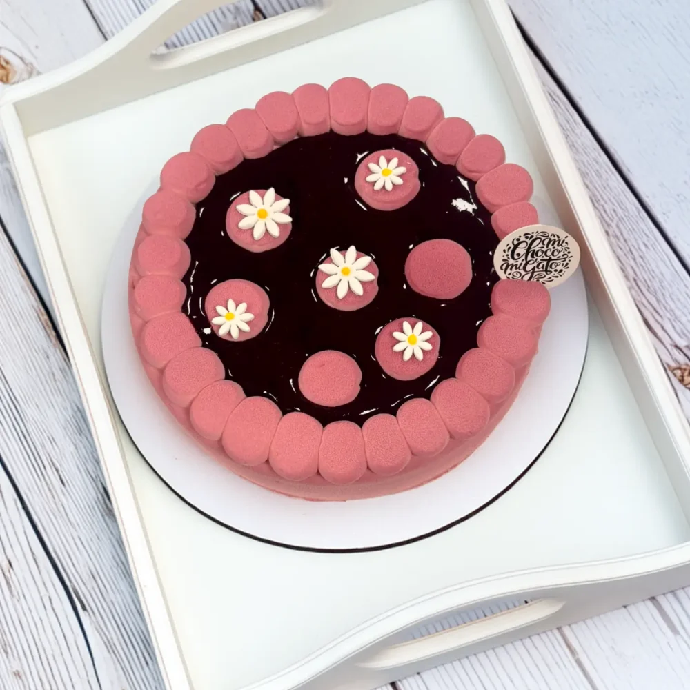 Cheesecake myrtille cassis