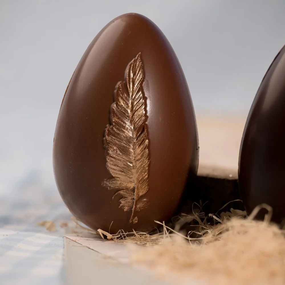 L'œuf plume