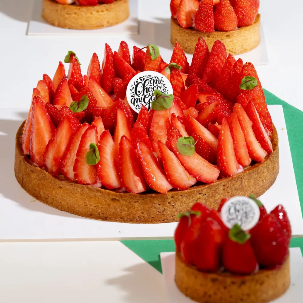 Tarte aux fraises