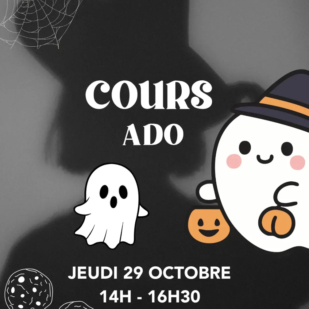 Cours de pâtisserie ado SWEET TABLE d'Halloween du 29/10