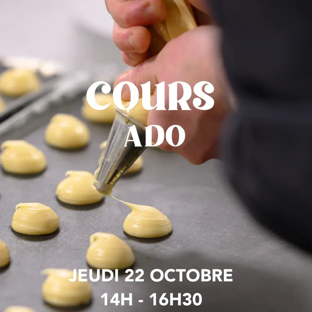 Cours de pâtisserie ado PARIS-BREST du 22/10