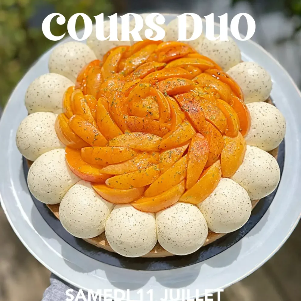 Cours Duo TARTE ABRICOT VANILLE du 11/07